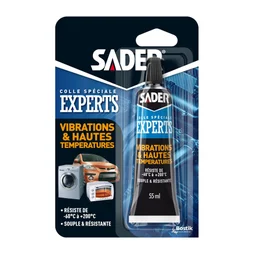 Colle de reparation vibrations & hautes temperatures sader tube 55ml