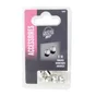 Lot De 10 Punaises Argent Le Crochet Francais, Diam.10 Mm