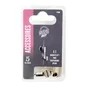 Lot De 2 Crochets Coulissants Suspension Le Crochet Francais L.33 X L.12 Mm