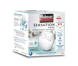 Lot de 2 recharges tablette pour absorbeur d'humidité RUBSON Sensation 12 m²