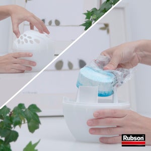 Lot de 2 recharges tablette pour absorbeur d'humidité RUBSON Sensation 12 m²