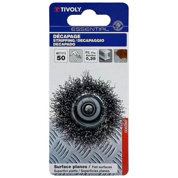 Brosse Coupe Perceuse Pour Métal Tivoly, Diam.50 Mm