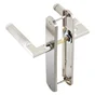2 Poignées De Porte Eden Sans Trou Inspire, Zamak Entraxe 195 Mm