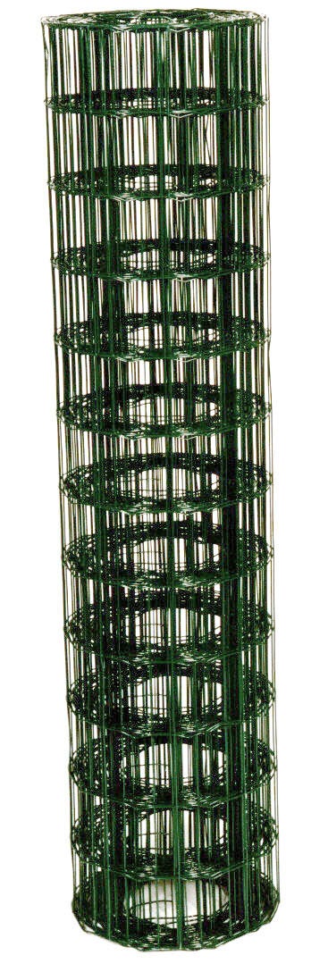 Grillage rouleau soudé vert, H.1 x l.20 m, maille 100X100