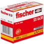 Cheville Nylon Sx 6X30 Boite De 100Pc