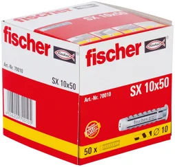 Cheville Nylon Sx 10X50 Boite De 50Pc