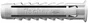 Cheville Nylon Sx 14X70 Boite De 20Pc