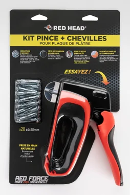 Kit Chevilles À Expansion Red Head, Diam.8 X L.38 Mm