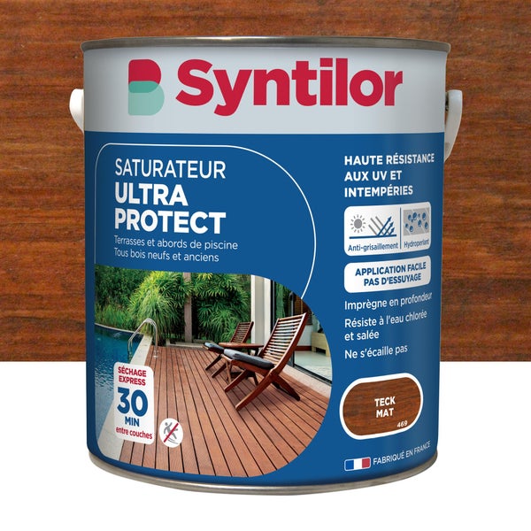 Saturateur Ultra Protect, SYNTILOR, 5 L teck mat