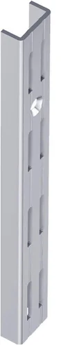 Crémaillère Double Acier, H.100 Cm Entraxe 50 Mm