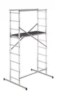 Echafaudage aluminium HOBBYSTEP H4 HAILO hauteur de travail 4 m