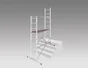 Echafaudage aluminium HOBBYSTEP H4 HAILO hauteur de travail 4 m