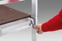 Echafaudage aluminium HOBBYSTEP H4 HAILO hauteur de travail 4 m