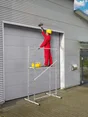 Echafaudage aluminium HOBBYSTEP H4 HAILO hauteur de travail 4 m