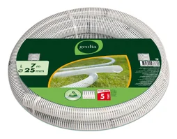 Tuyau d'aspiration nu GEOLIA Aliflex, L.7 m, diamètre 25 mm