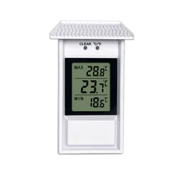 thermometr mini maxi en plastique coloris sable sans mercure