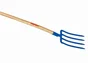 Fourche À Bêcher Acier Forgé Revex Manche Bois L.100 Cm