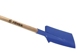 Bêche à rebord acier forgé REVEX manche bois L.100 cm