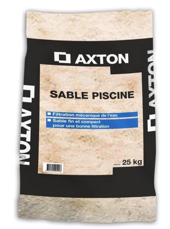 Sable de filtration 0.6/1.6 AXTON, 25kg