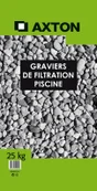 Graviers de filtration AXTON, 25 Kg