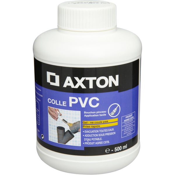 Colle en pot pvc, 500 ml