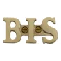 Lettre Bis En Laiton Poli H.5.1 X L.3.5 Cm