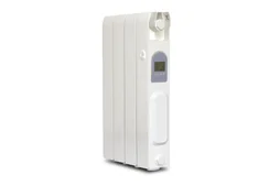 Radiateur électrique inertie sèche vertical Palayer, UNIV'R CHAUFFAGE, 750W blanc
