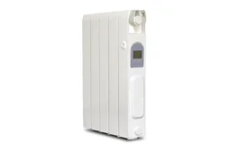 Radiateur électrique inertie sèche vertical Palayer, UNIV'R CHAUFFAGE, 1000W blanc