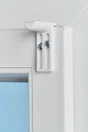 Lot de 2 supports sans perçage blanc pour tous types de stores