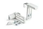 Lot de 2 supports sans perçage blanc pour tous types de stores