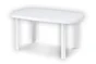 Table de jardin Otello ovale blanc 6 personnes