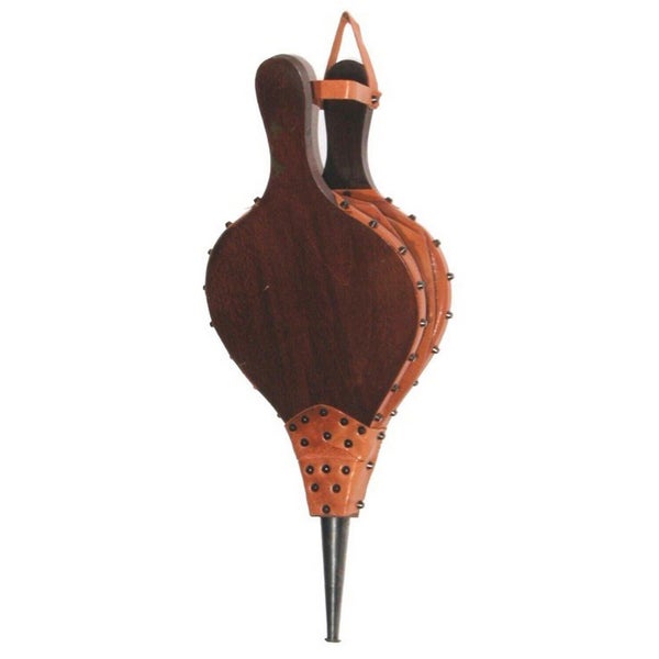 Soufflet nois et cuir marron, LE MARQUIER