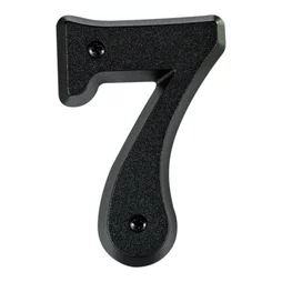 Chiffre 7 En Zamak Mat H.8 X L.4.5 Cm