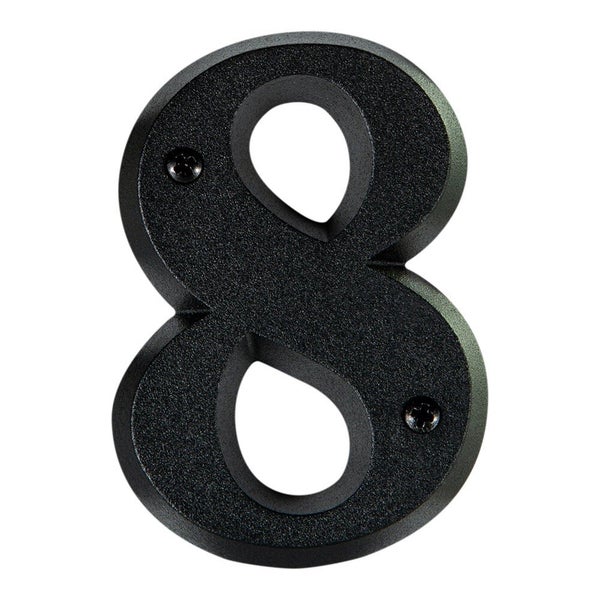 Chiffre 8 En Zamak Mat H.8 X L.4.5 Cm