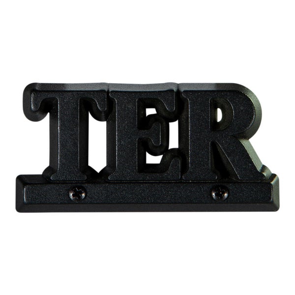 Lettre Ter En Zamak Mat H.8 X L.4.5 Cm