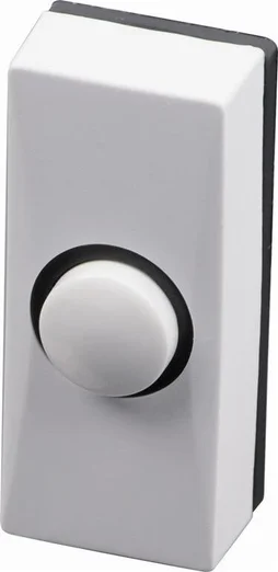 Bouton De Sonnette Filaire Scs Sentinel Golfy 7900, Blanc