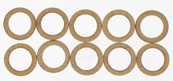 Lot De 10 Joints Cuir, 12/17 Mm Comap