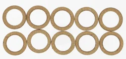 Lot De 10 Joints Cuir, 15/21 Mm Comap