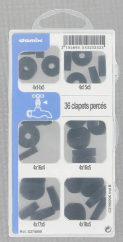 Coffret De 36 Clapets Percés Comap