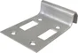 Sabot Portail À Visser Afbat Inox H.30 X L.80 X P.140 Mm