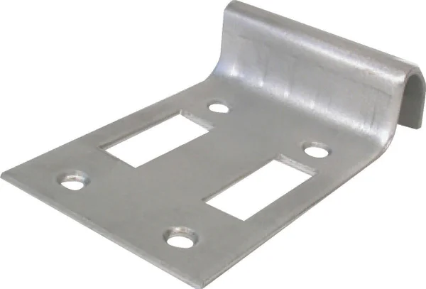 Sabot Portail À Visser Afbat Inox H.30 X L.80 X P.140 Mm