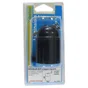 Douille Lisse + Équerre E27 Tibelec, Plastique, Noir 60 W