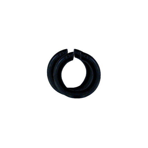 Lot De 2 Bagues Abat-Jour B22 / E14 Tibelec, Plastique, Noir