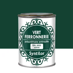 Peinture ferronnerie extérieur, SYNTILOR, 0.25 L vert