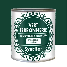 Peinture ferronnerie extérieur, SYNTILOR, 0.375 L vert