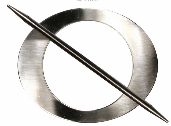 Broche Ronde, Argent