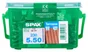Lot de 230 vis en inox à tête cylindrique Torx, SPAX, diam. 5 x L.50 mm