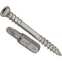 Lot de 230 vis en inox à tête cylindrique Torx, SPAX, diam. 5 x L.50 mm
