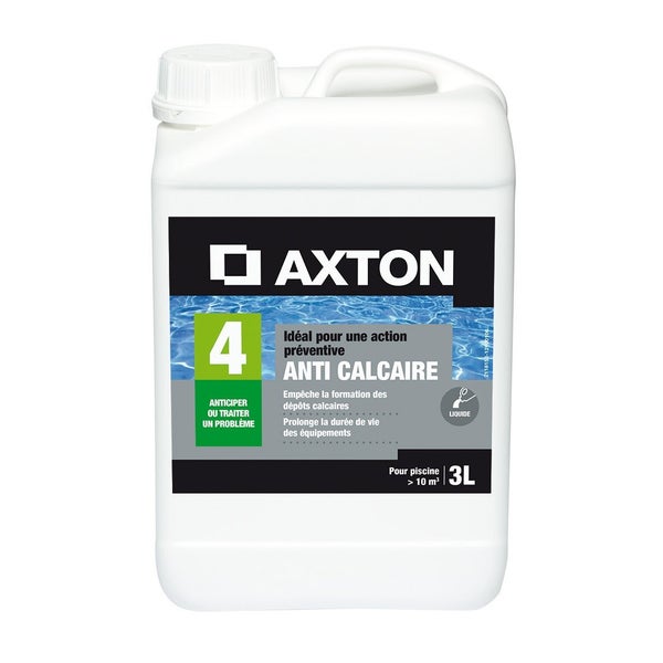 Anticalcaire piscine AXTON, liquide 3L