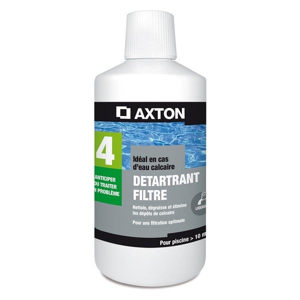 Détartrant piscine AXTON, liquide 1L